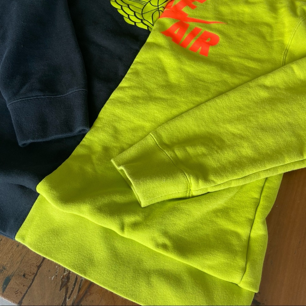 Men’s L Nike Air Jordan crewneck sweater black - Picture 6 of 8